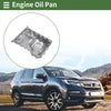 Honda Pilot (2003-2004) - 1 x Aluminum Silver Tone Engine Oil Pan