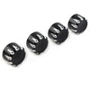 Harley 883 4 x Black Engine Screw Topper Cover Head Bolt Caps