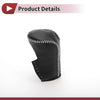Honda Accord 2008-2012 Pebbled Black Beige Gear Shift Knob Cover