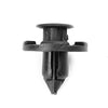Nissan Fender 100 x 8mm Black Hole Plastic Rivets