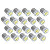 Car 20 x BA9S T4W 7020 LED Dome Map Side Marker Bulbs