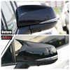 Toyota Highlander Gloss Black ABS Side Door Mirror Cover Caps (2020-2022)