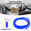 Motorcycle Dirt Bike Fuel Vent Line Hose 0.31'' x 7ft Blue