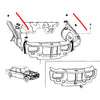 Nissan Datsun Bluebird Coupe 510 1600 1968-1973 Fender Seal Weatherstrip Set