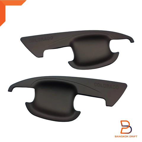 Holden Colorado Ute Matte Black Door Handle Cover Insert (2012-2023)
