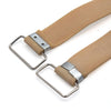 Motorcycle 3 x Brown Bettery Fixed Holder Rubber Strap Band Bandge