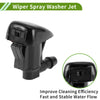 GMC Windshield Washer Nozzle w/ Hose Connector