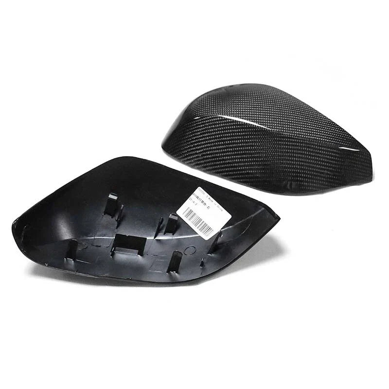 Infiniti Q50 Q60 Q70 QX30 Real Carbon Fiber Side Mirror Caps Cover Replace