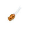 Gold Tone Motocross Motorcycle Gas Cap Valve Vent Breather Hose Pipe