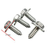 Car 40 x Engine Cover Clip Shield Guard Metal Screw Bolt Fasteners