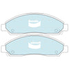 Isuzu D-Max 4WD Front Disc Brake Pads Set (2008-2020)