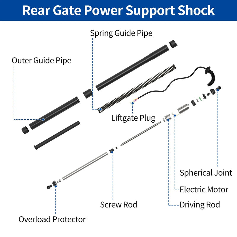 Subaru Forester Rear LH Tailgate Lift Support (2019-2024)