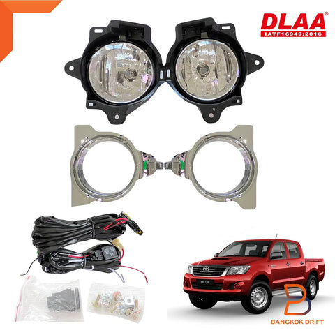 Toyota Hilux Ute (2011-2014) - E4 DLAA Chrome Trim Fog Light