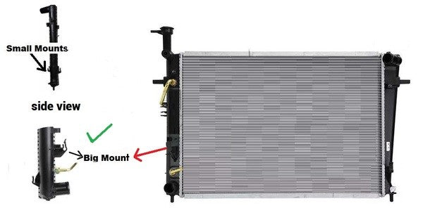 Radiator FOR Hyundai Tucson JM 2004-2010