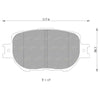 Toyota Corolla Front Disc Brake Pad Set (2001–2007)