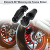 Make Model 1.1-1.3 Aluminum Alloy Motorcycle Slider Frame 2 x Black
