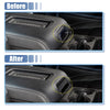 GMC Matte Black Set Center Console Cover Lock Armrest Lid