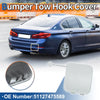 BMW 530i 530e 540i M5 White Tow Hook Cover
