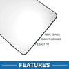 VW CRAFTER, MERCEDES Heated Left Upper Side Mirror Glass (2006-2017)