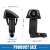 Honda Civic 2006-2011 Windshield Washer Nozzles (Set of 2)