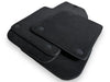 Ferrari 612 Scaglietti Black Alcantara Floor Mats (2005-2011)