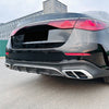 Benz W214 E260 E300 AMG Rear Exhaust Pipe Frame Cover (2024-UP)
