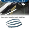 Nissan Versa Sedan Side Vent Visors Window Deflectors (2012-2019)