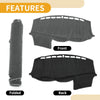 Ford Focus (2012-2018) - Gray 1 x Carpet Dashboard Cover Mat