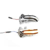 Toyota Land Cruiser J300 Clear LED Side Wing Mirror Turn Signal Lights