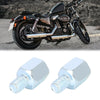 Motorcycle Bike 2pcs 8mm LH to 8mm RH Rearview Mirrors Adapter