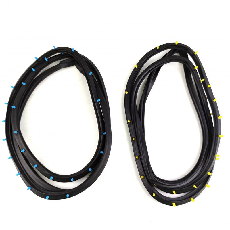 Door Rubber Seal Rear LH+RH Fits Mazda 616 618 Capella RX2 4D Sedan 1970-78 D09