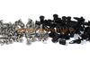 Kawasaki Z1000SX Stainless Fairing Bolts & Screen Bolt Kit (2010–2013)