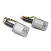 Universal Motorcycle 12V 8mm Amber Bulb Turn Signal Indicator Light