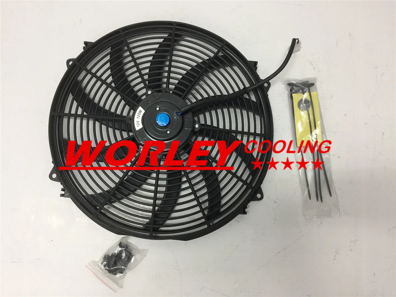 1924-1927 Ford Model T-Bucket 44mm Aluminum Radiator & Fan (1924-1927)