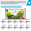 Aquarium Fish Tank 4mm Air Flow Distributor Controller Valves
