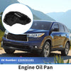 Toyota Highlander (2017-2019) Steel Black Engine Oil Pan