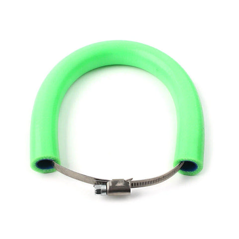 Green Universal Motorcycle Exhaust Pipe Heat Shield Cover Guard
