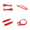 Toyota GT86 / BRZ 6X Red Interior Trim Center Control Side Cover (2012–2020)