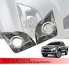Isuzu D-Max 4WD Fog Light Covers Trim Chrome (2018-2019)