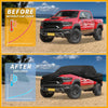 Dodge Ram Waterproof All Weather Black with Zipper 210D-PU Car Cover