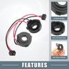 VW Golf 6 / 7 (2012-2020) - 2x H7 LED Headlight Bulb Holder Adapter Socket