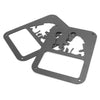 Jeep Wrangler JK Soldier Style Rear Tail Lamp Guards (2007-2016)