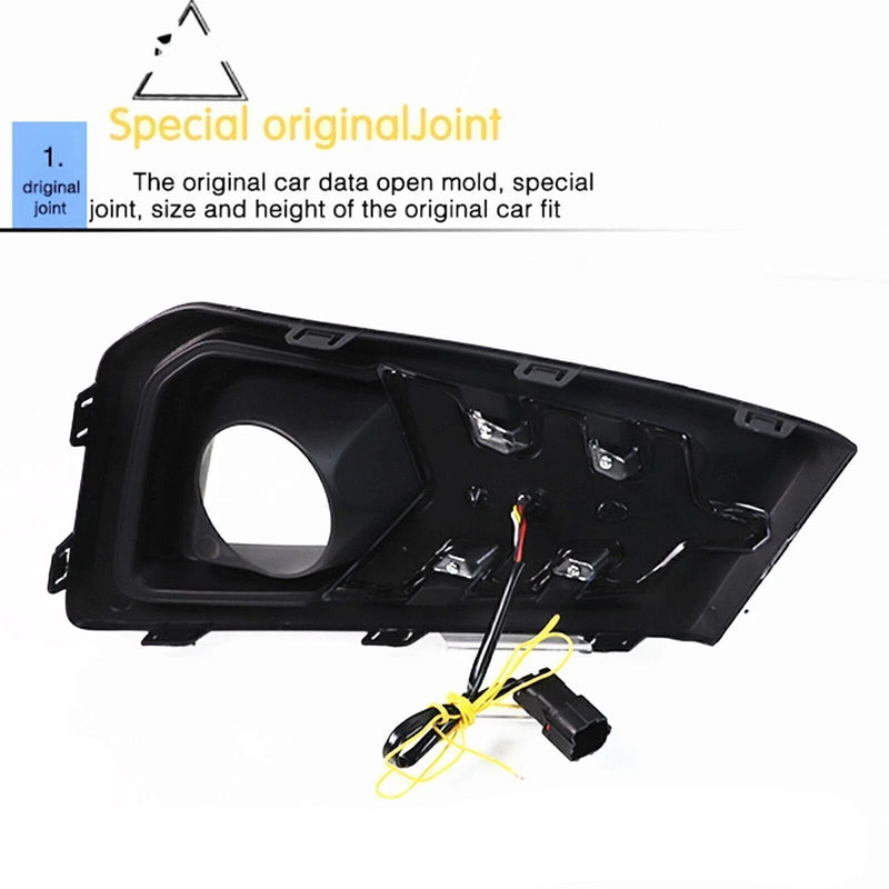 Honda Amaze (2018-2021) 1 x Pair Amber White DRL Daytime Running Lights