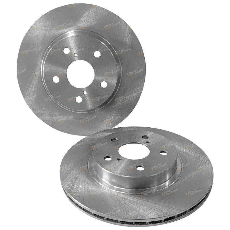 Toyota RAV4 SXA10 SXA11 2 x Front Disc Brake Rotors (1994-2000)