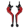 Honda CB600 CB599 CB919 Red Extendable Brake Clutch Levers (98-06)