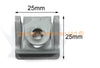 ITG Pipercross Jenvey Filters Air Filter 3x Dzus Fastener Plate Clip