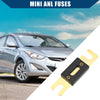 Car Motorcycle Boat Gold Tone Black 2 x Mini ANL Fuse 450A CD Fuse