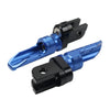 BMW R Nine T Pure, F900R, F900XR Blue Front Footrest Pegs (2020-2023)
