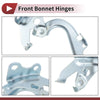 Toyota Sienna Hood Hinges 1 Pair (2011-2020)
