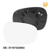 BMW 135i 335i 328i 335d Mirror Glass Backing Heated Passenger Side RH